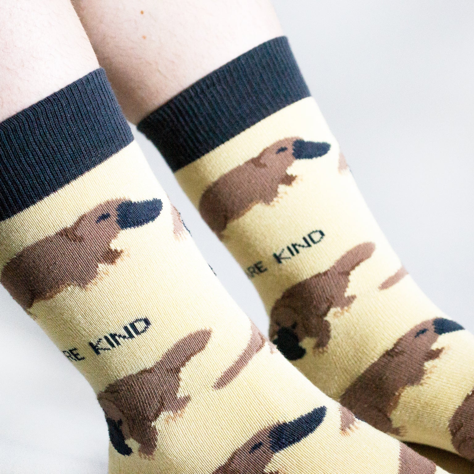 Bare Kind Save the Platypus Bamboo Socks