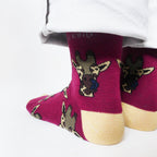 Bare Kind Save the Giraffes Bamboo Socks
