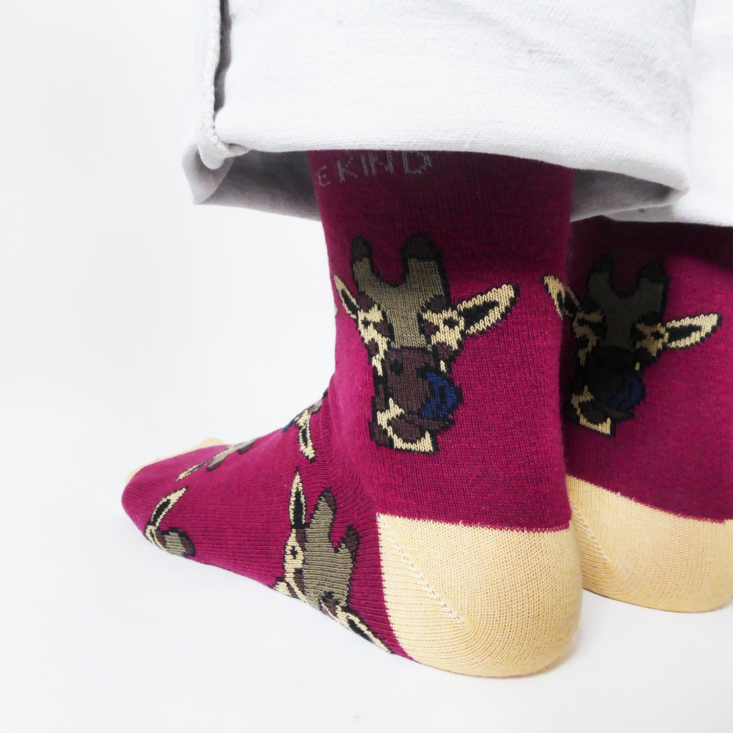 Bare Kind Save the Giraffes Bamboo Socks