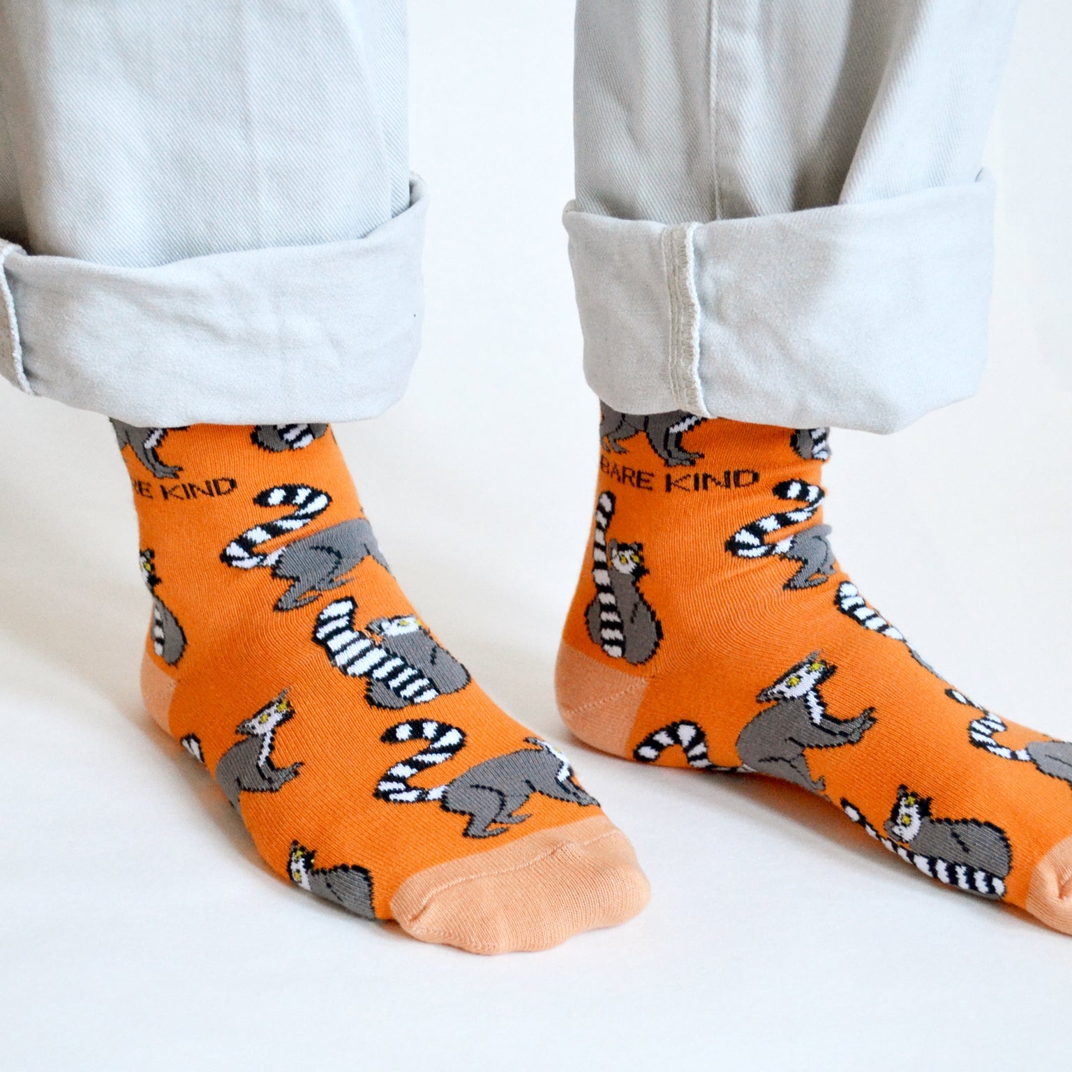 Bare Kind Save the Lemurs Bamboo Socks