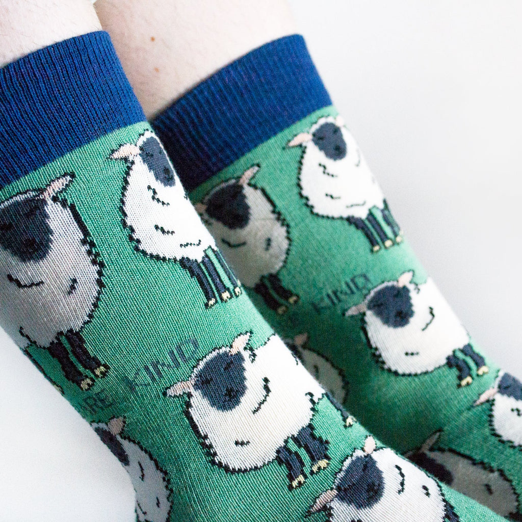 Bare Kind Save the Sheep Bamboo Socks
