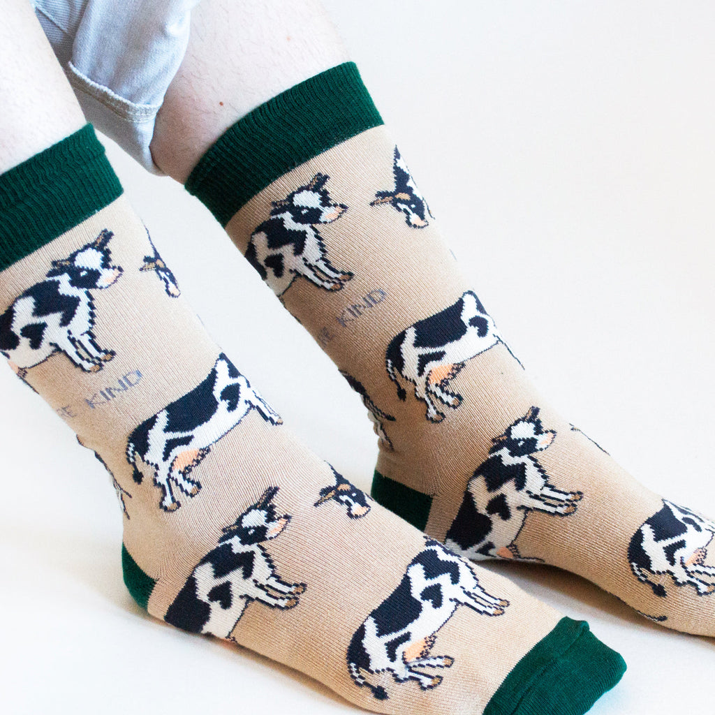 Bare Kind Save the Cows Bamboo Socks