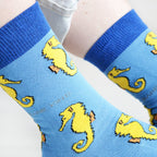 Bare Kind Save the Seahorses Bamboo Socks