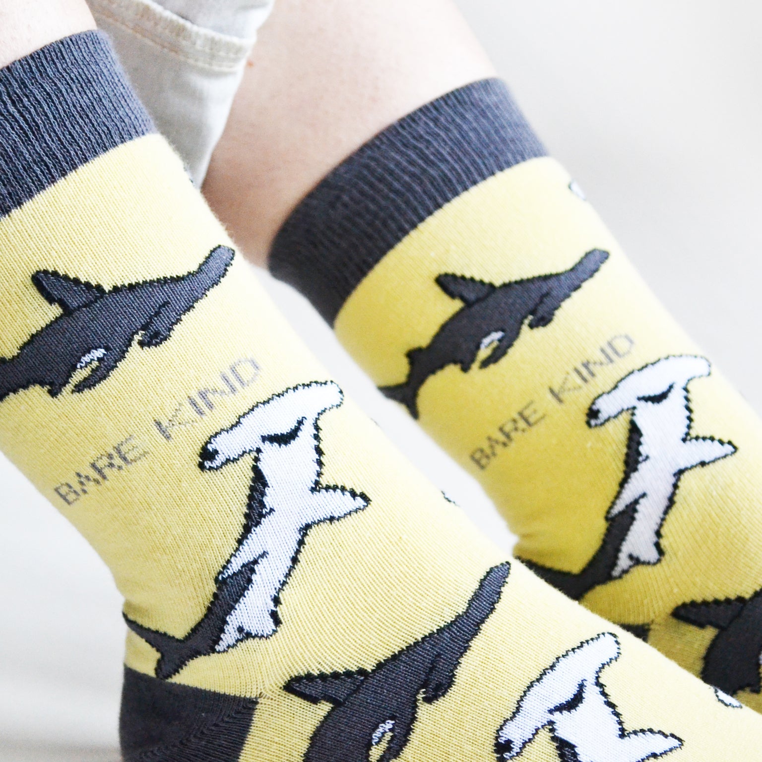 Bare Kind Save the Sharks Bamboo Socks