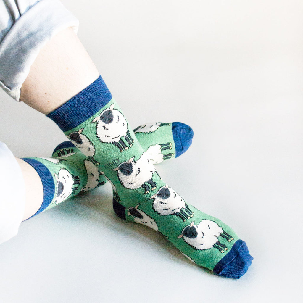 Bare Kind Save the Sheep Bamboo Socks