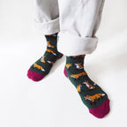 Bare Kind Save the Foxes Bamboo Socks
