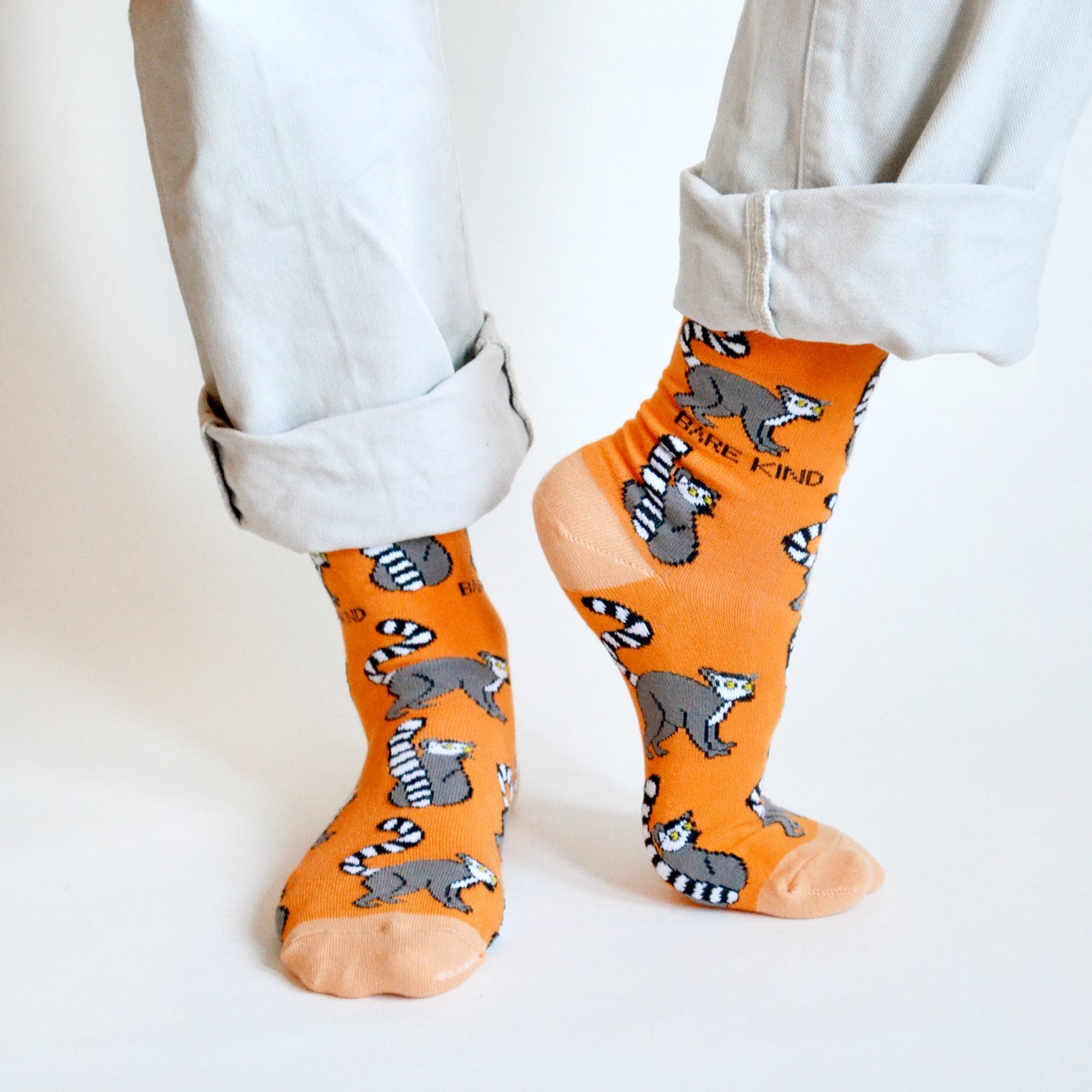 Bare Kind Save the Lemurs Bamboo Socks
