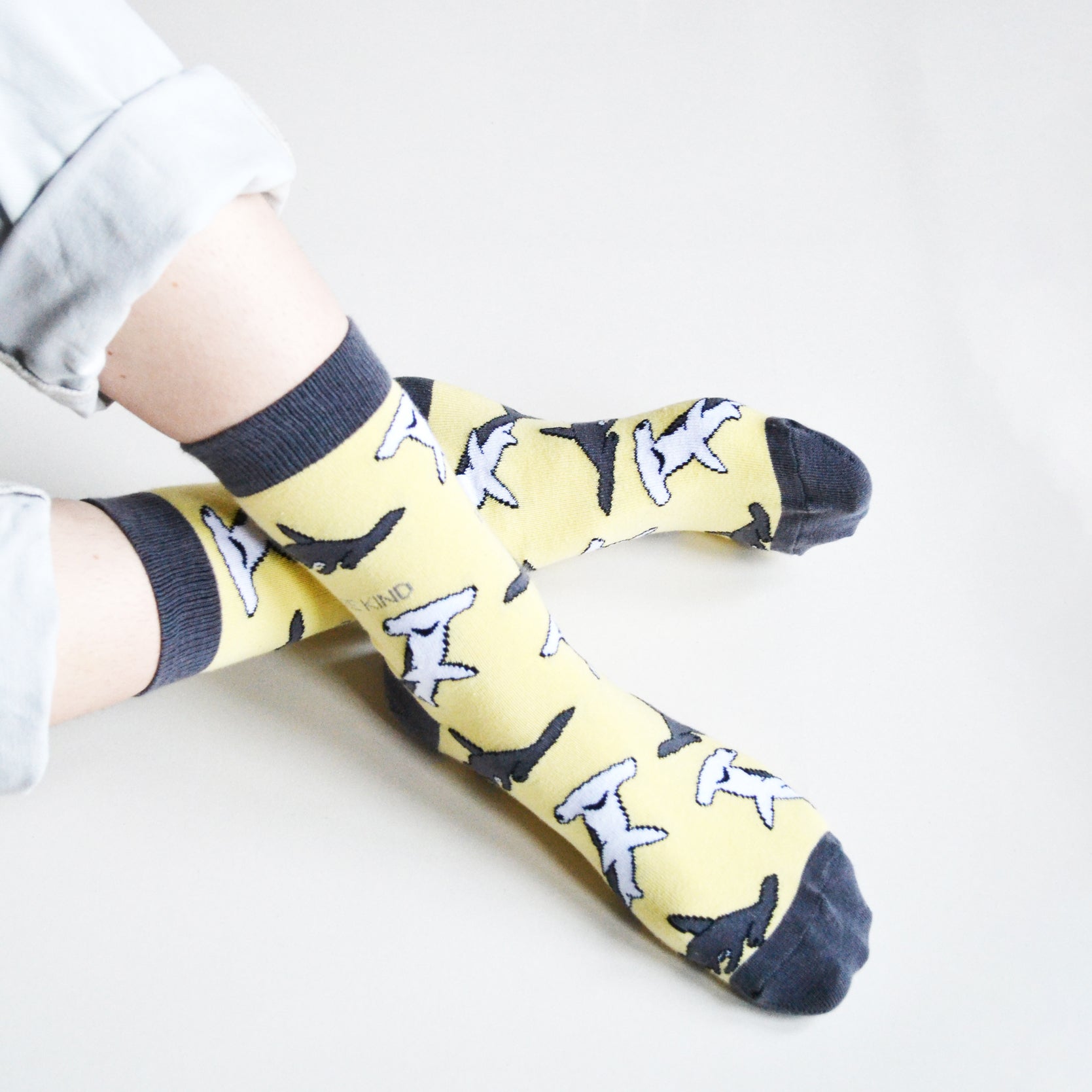 Bare Kind Save the Sharks Bamboo Socks