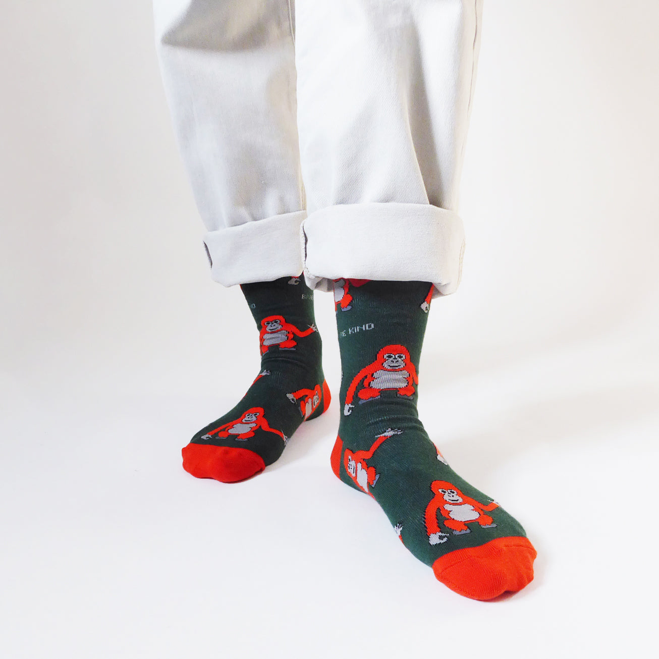 Bare Kind Save the Orangutans Bamboo Socks