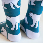 Bare Kind Save the Polar Bears Bamboo Socks