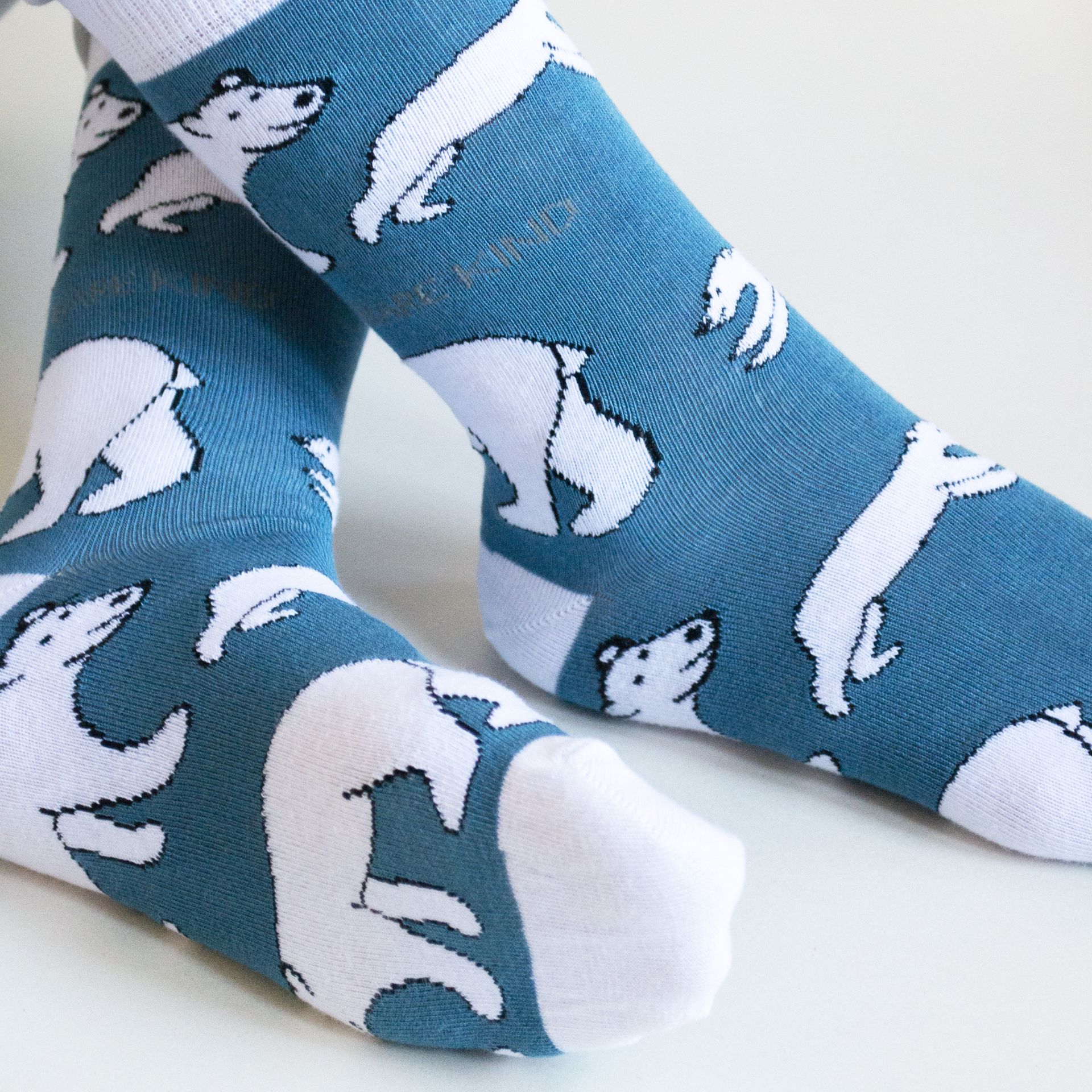 Bare Kind Save the Polar Bears Bamboo Socks