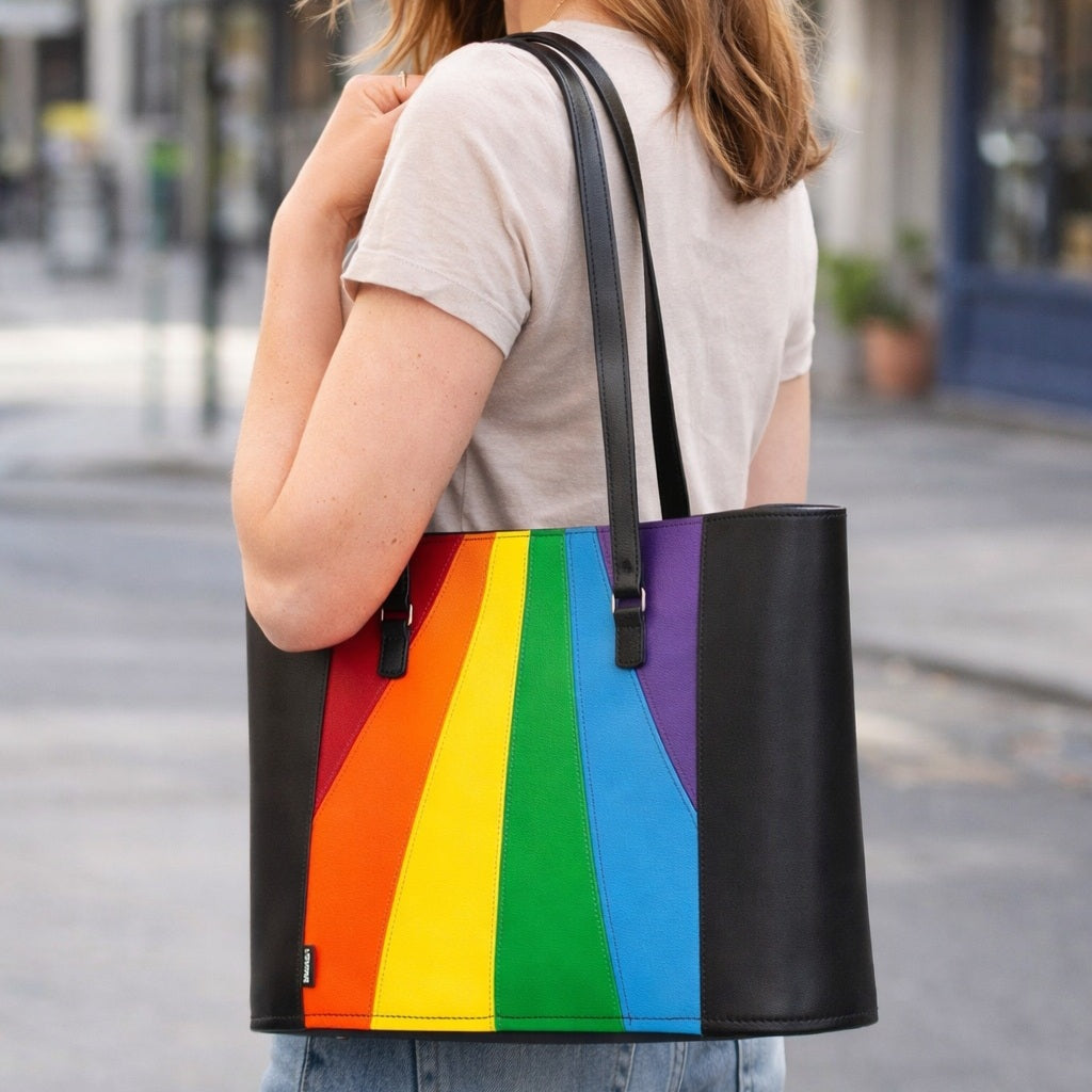 Zatchels Pride Handmade Leather Tote Bag