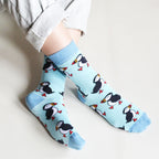 Bare Kind Save the Puffins Bamboo Socks