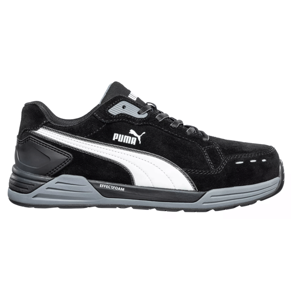 Puma Airtwist Low S3 ESD HRO SRC Safety Work Safety Trainers Shoe Black / Blue
