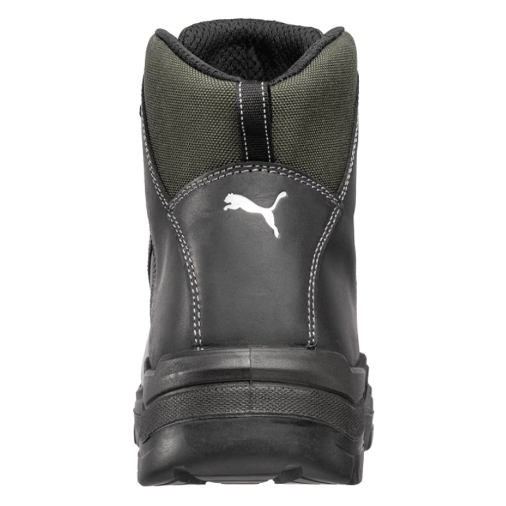 Puma Cascades Mid S3 HRO SRC Safety Toe Cap Work Safety Boots Black / Grey