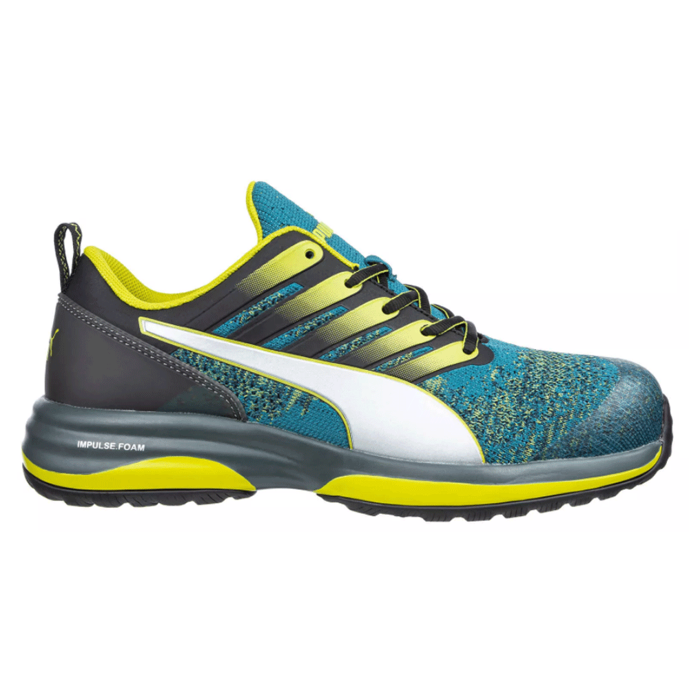 Puma Charge Low S1P ESD HRO SRC Safety Work Safety Trainers Shoe Green