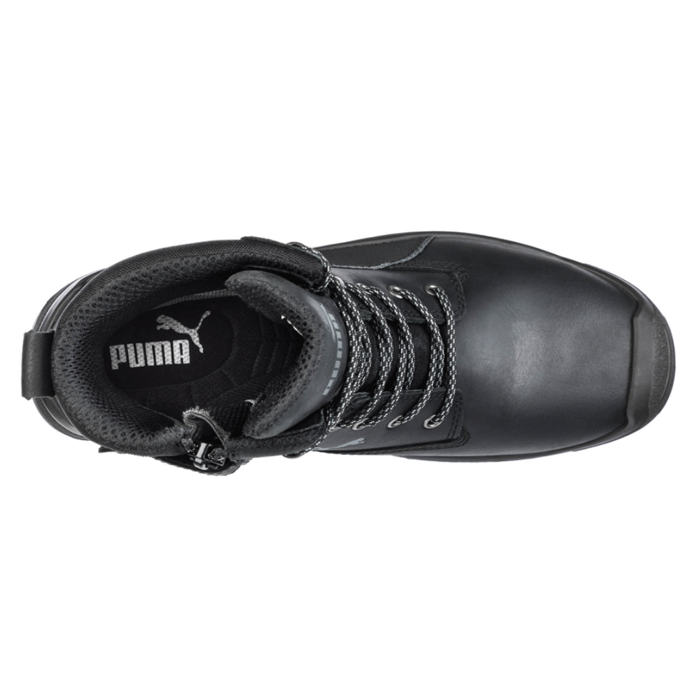Puma Conquest High S3 WR HRO SRC Safety Work Safety Boots Black / Stone