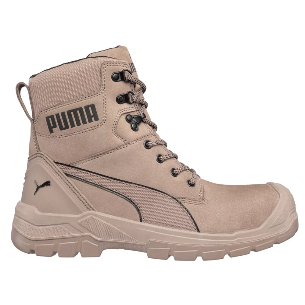 Puma Conquest High S3 WR HRO SRC Safety Work Safety Boots Black / Stone
