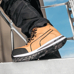 Puma Dash Mid S3 HRO SRC Safety Work Safety Boots Trainer Wheat