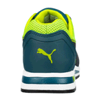 Puma Elevate Knit Low S1P ESD HRO SRC Safety Work Safety Trainers Shoe Black / Grey / Blue / Green