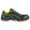 Puma Fuse TC Low S1P ESD SRC Safety Work Safety Trainers Shoe Black / Green