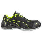 Puma Fuse TC Low S1P ESD SRC Safety Work Safety Trainers Shoe Black / Green
