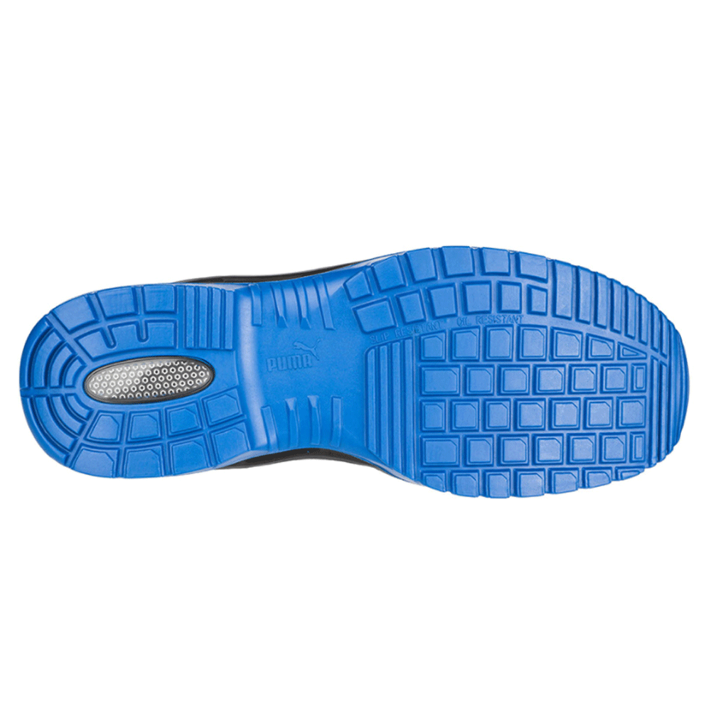 Puma Krypton Mid S3 ESD SRC Safety Work Safety Boots Black / Blue