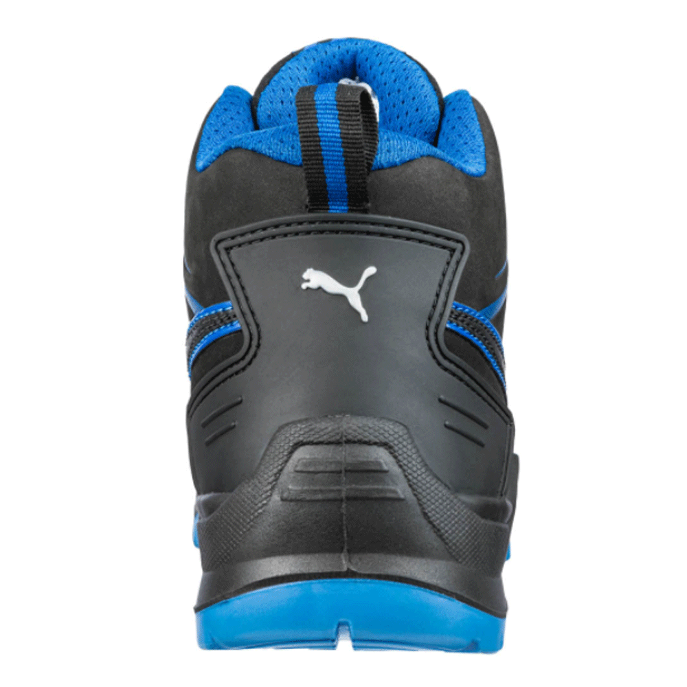 Puma Krypton Mid S3 ESD SRC Safety Work Safety Boots Black / Blue