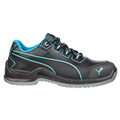 Puma Niobe Low Womens S3 ESD SRC Safety Work Safety Trainers Shoe Black / Blue