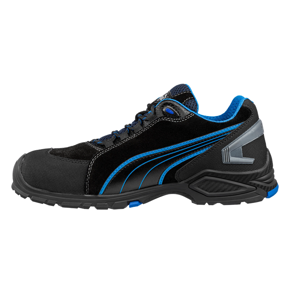 Puma Rio Low S3 SRC Safety Work Safety Trainers Shoe Black / Blue