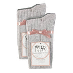 Wildfeet 4 Pack Womens Cashmere Boot Socks