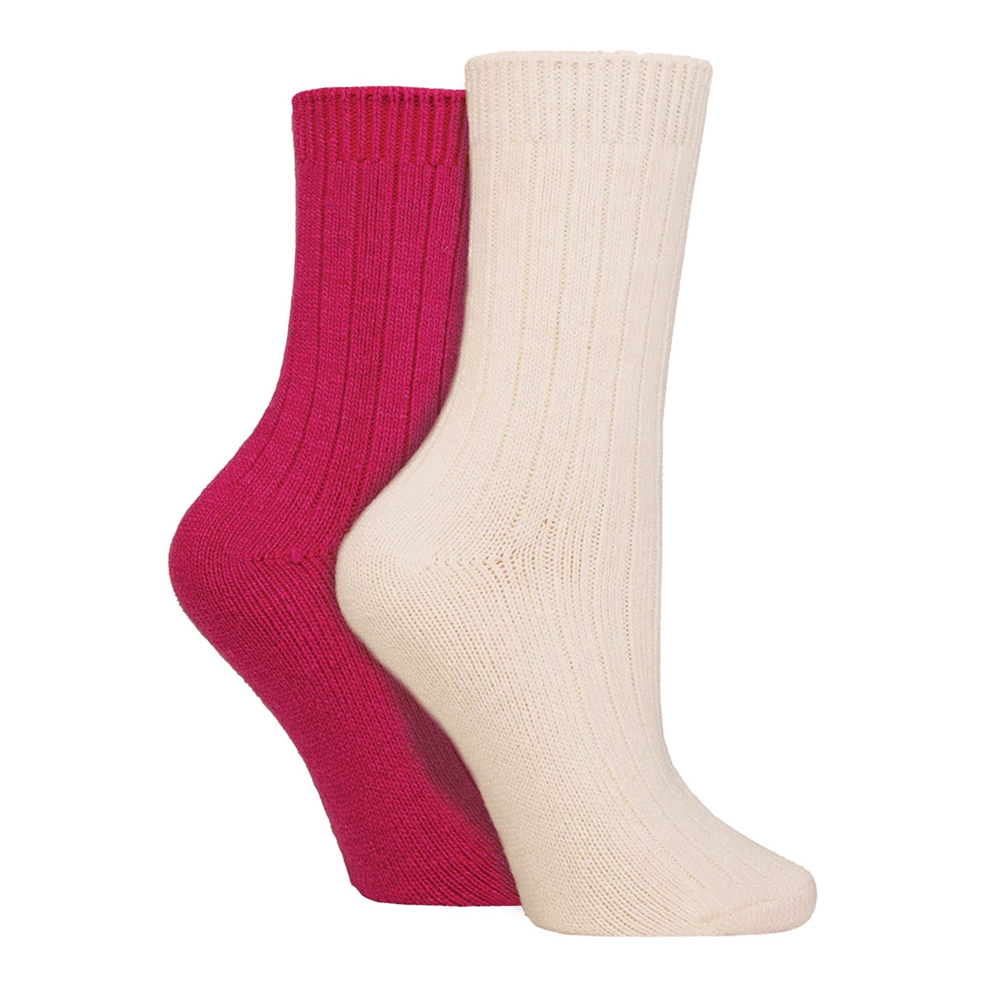 Wildfeet 4 Pack Womens Cashmere Boot Socks