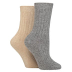 Wildfeet 4 Pack Womens Cashmere Boot Socks