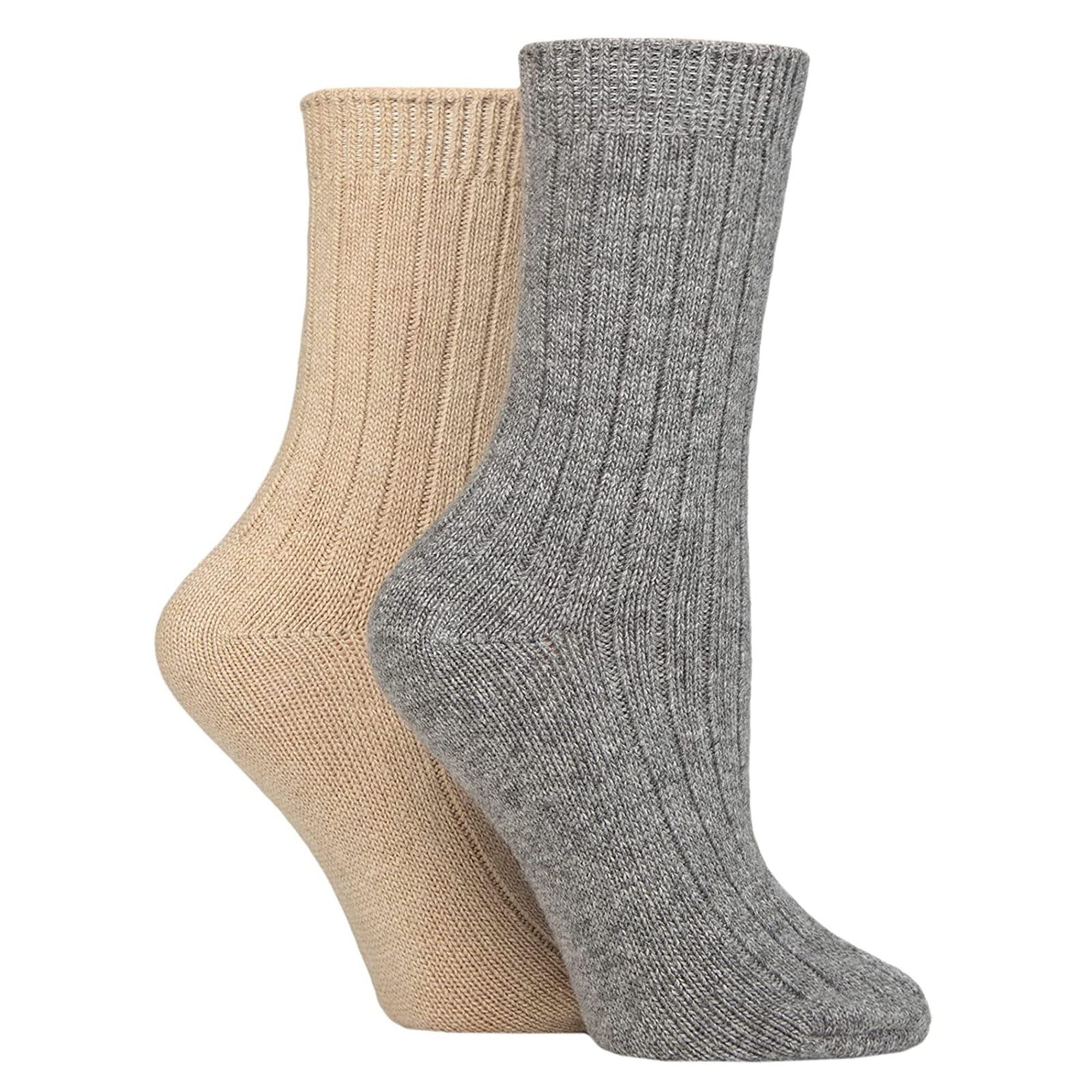 Wildfeet 4 Pack Womens Cashmere Boot Socks