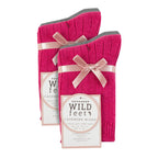 Wildfeet 4 Pack Womens Cashmere Boot Socks
