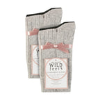 Wildfeet 4 Pack Womens Cashmere Boot Socks