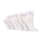 Wildfeet 6 Pair Womens Turn Over Lounge Socks