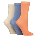 SOCKSHOP 3 Pack Womens Plain Bamboo Socks Socks