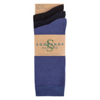 SOCKSHOP 3 Pack Womens Plain Bamboo Socks Socks