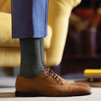 SOCKSHOP 3 Pack Mens Plain and Patterned Bamboo Socks