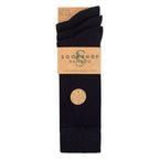SOCKSHOP 3 Pack Mens Plain and Patterned Bamboo Socks