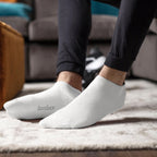 SOCKSHOP 3 Pack Mens Plain Bamboo Trainer Liner Socks