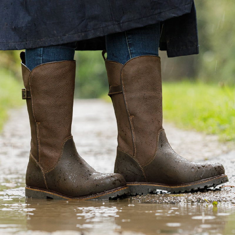 Bareback Footwear Quebec Waterproof Boots Brown