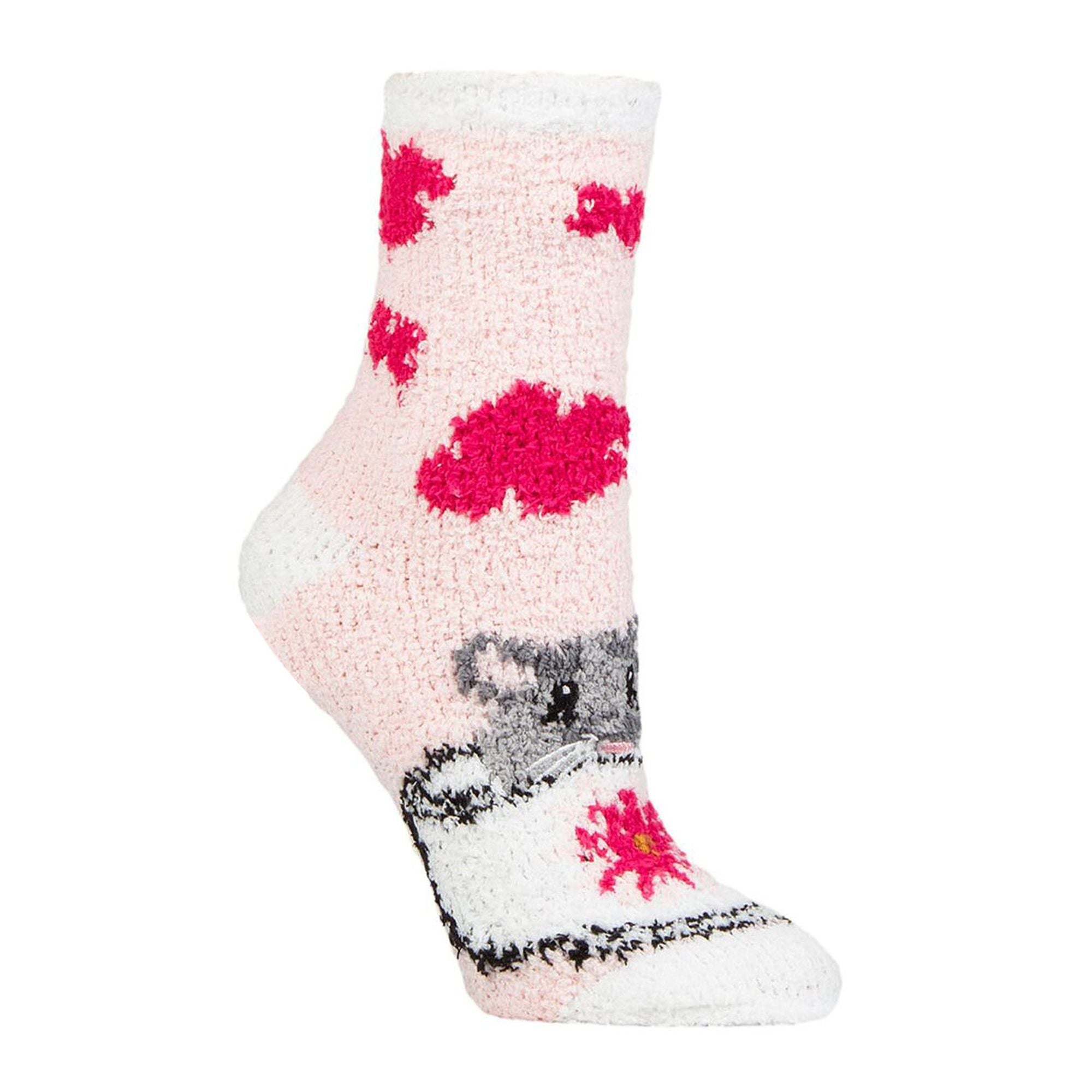 Wildfeet 2 Pack Womens Cozy Bed Socks in Gift Box