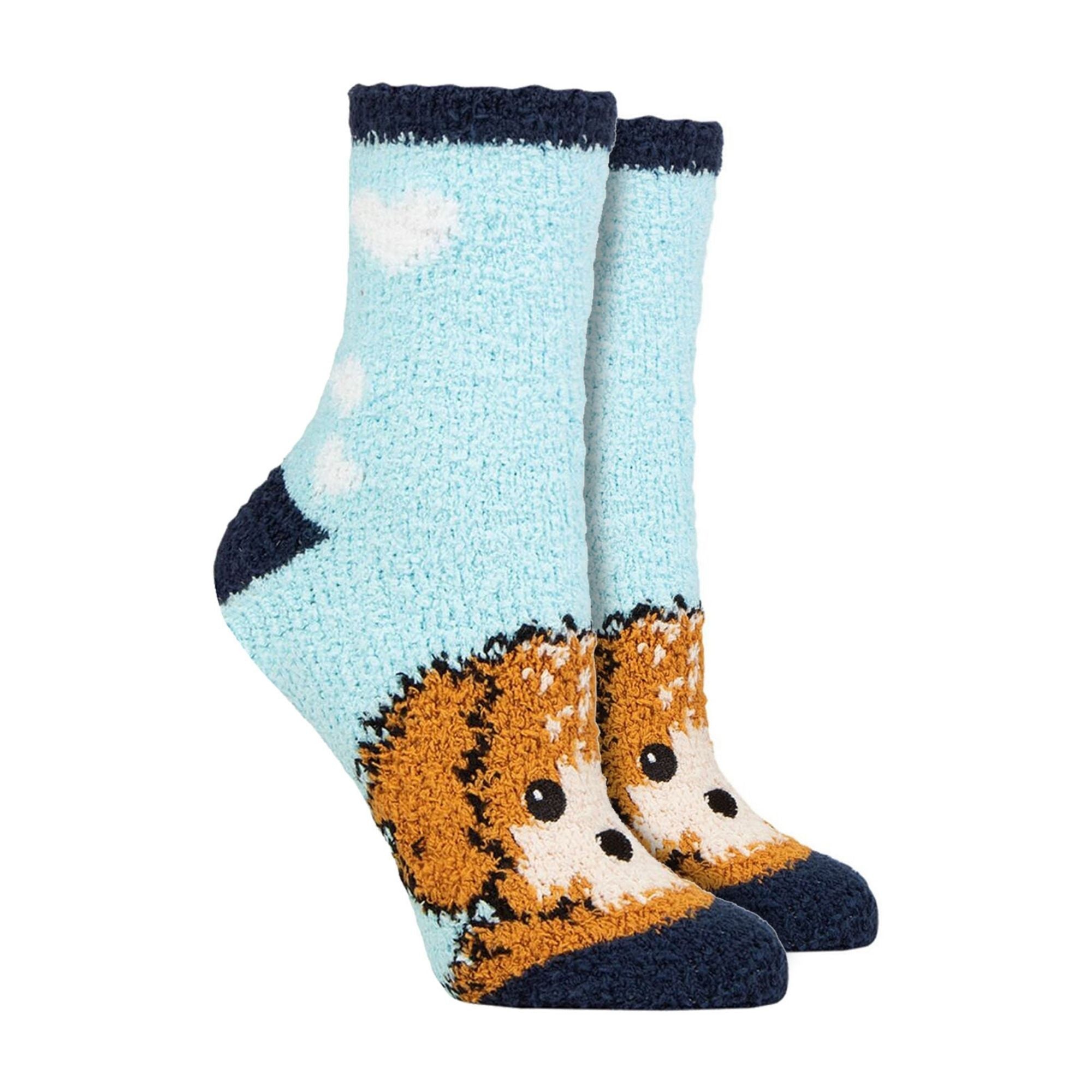 Wildfeet 2 Pack Womens Cozy Bed Socks in Gift Box