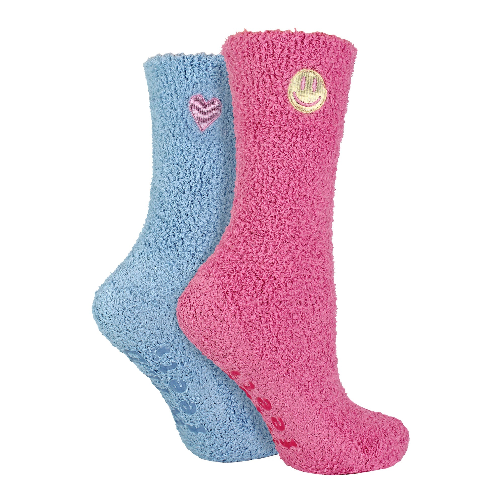 Wildfeet 4 Pack Womens Fleece Thermal Slipper Lounge Bed Socks