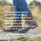 Bareback Footwear Quebec Waterproof Zip Up Ankle Boots Brown