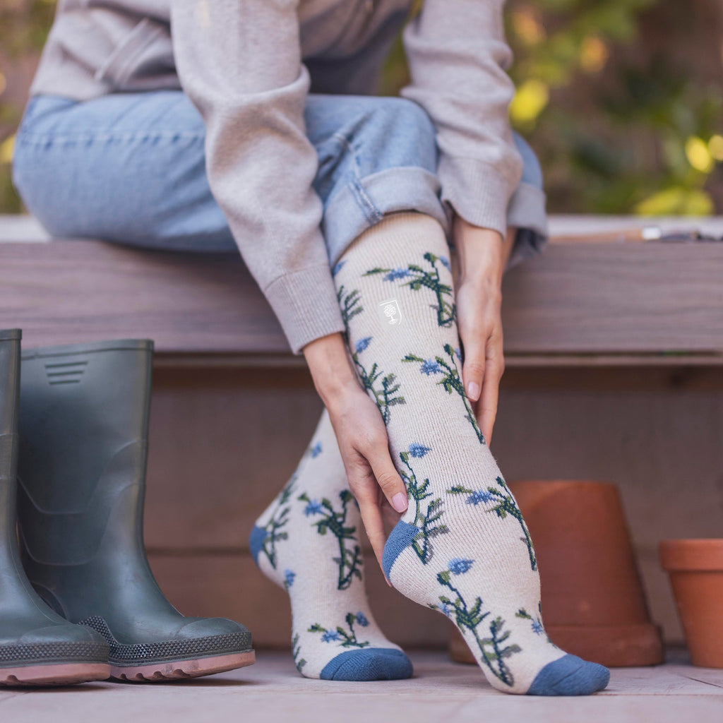 Sock Snob RHS Long Wellington Boots Socks For Women