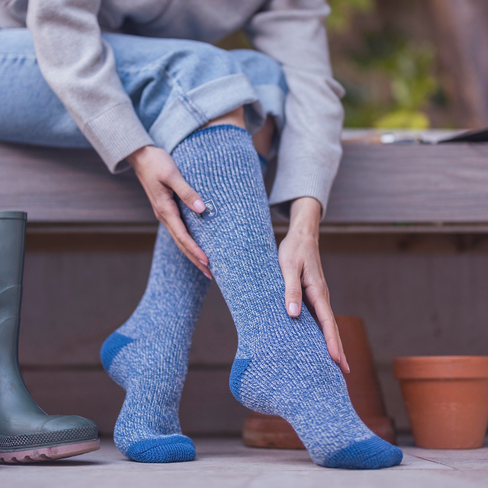 Sock Snob Womens RHS Thermal Welly Socks