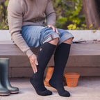 Sock Snob Mens RHS Long Knee High Thermal Wellington Boot Socks